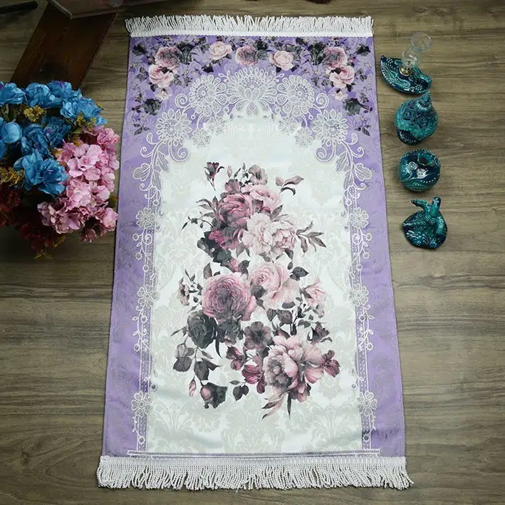 فاخر هُرّ�  سجادة صلاة بنفسجي 70×117 س� 