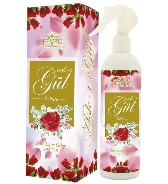 2 li Medine Ravza Kokusu ve Gül Kokusu Sprey 400 ml.