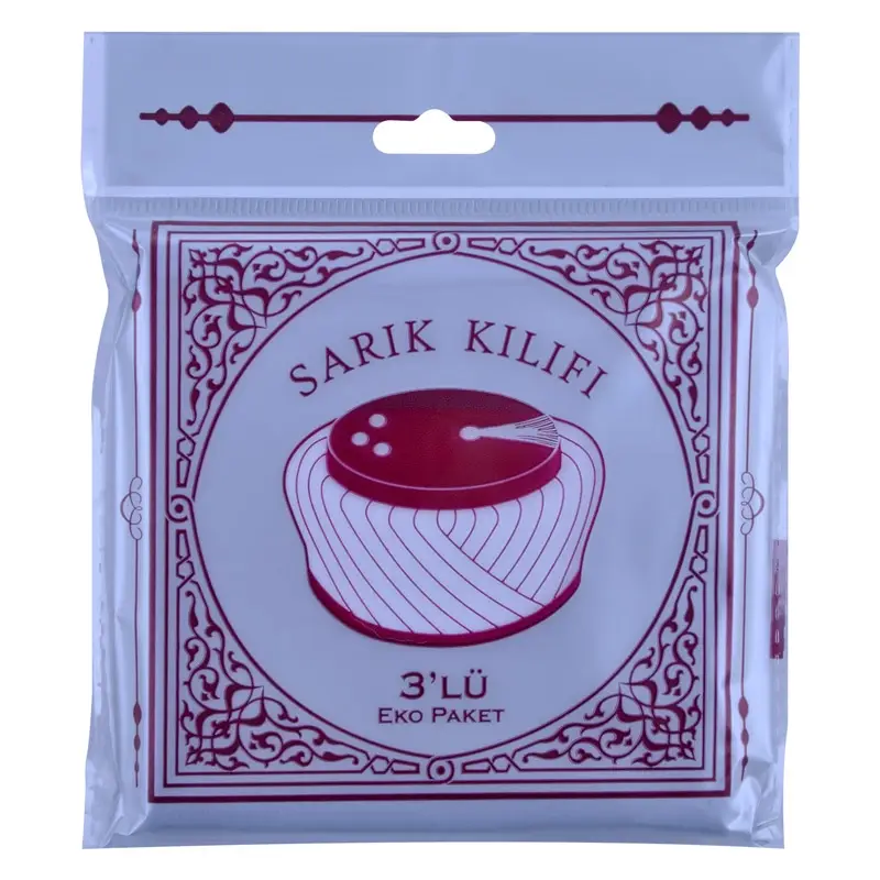 3 lü Düz Sarık Koruyucu Eko Paket