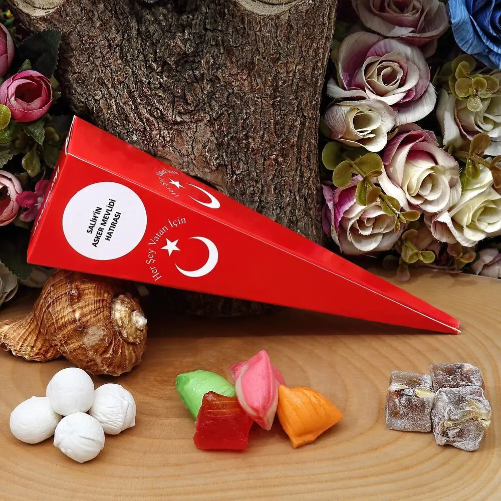 جندي حلوى ال� ولد � زدوج � ح� ص � ع راحة الحلقو�  � ولانا � ع حلوى (70-80gr) 15cm