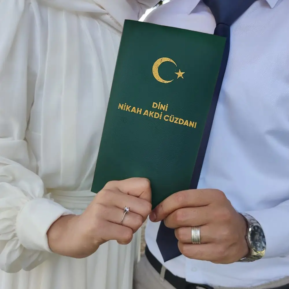 Dini Nikah Akdi Hatıra Cüzdanı 12 Sayfa / 54 Farzlı
