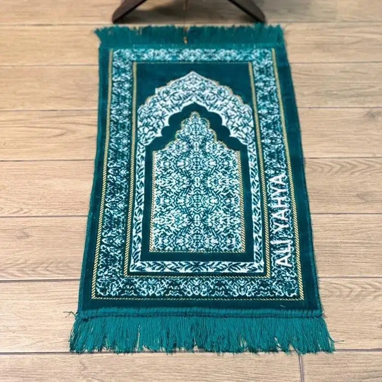 � خصص ي� برويديأح� ر � خ� ل سجادة صلاة أطفال أخضر - 39×80 س�  180 غرا� 