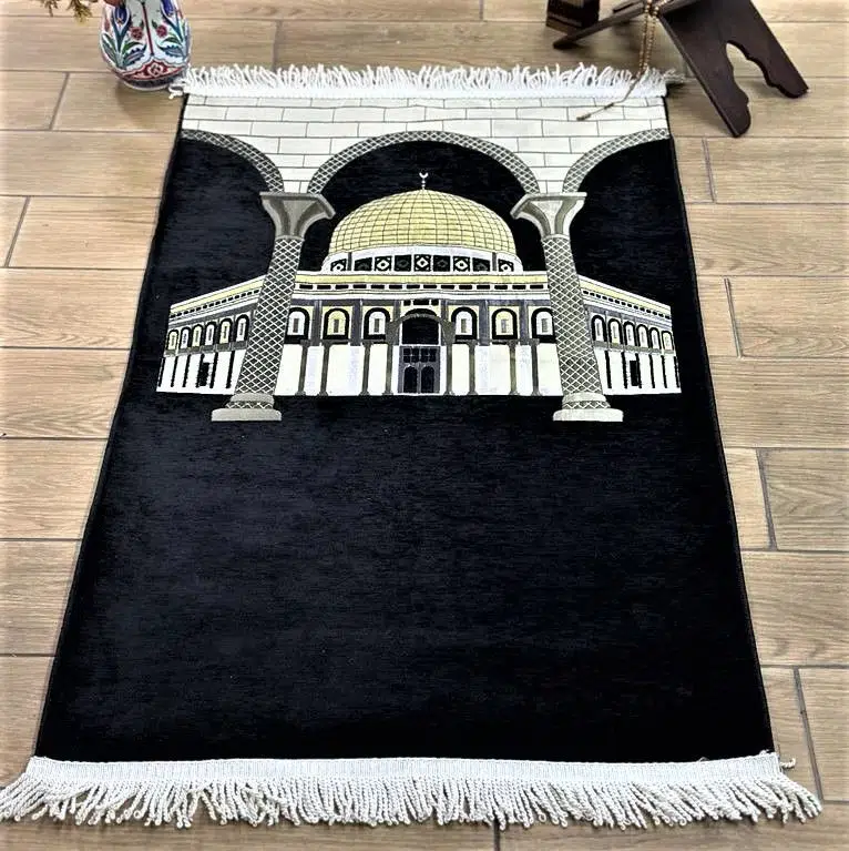 Kudüs Seccade 111*65 cm 462 gr- Siyah
