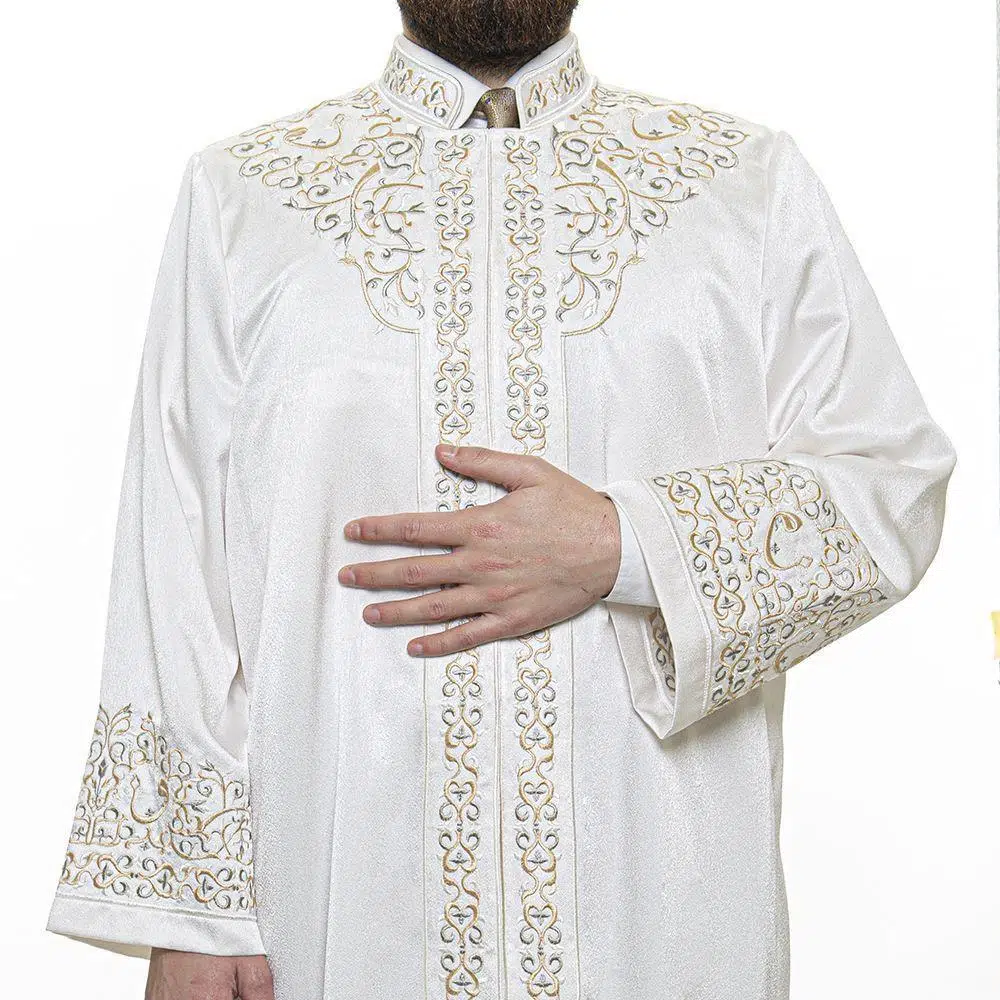 Luxury Nevevi Imam Robe (Cubbe) - Cream