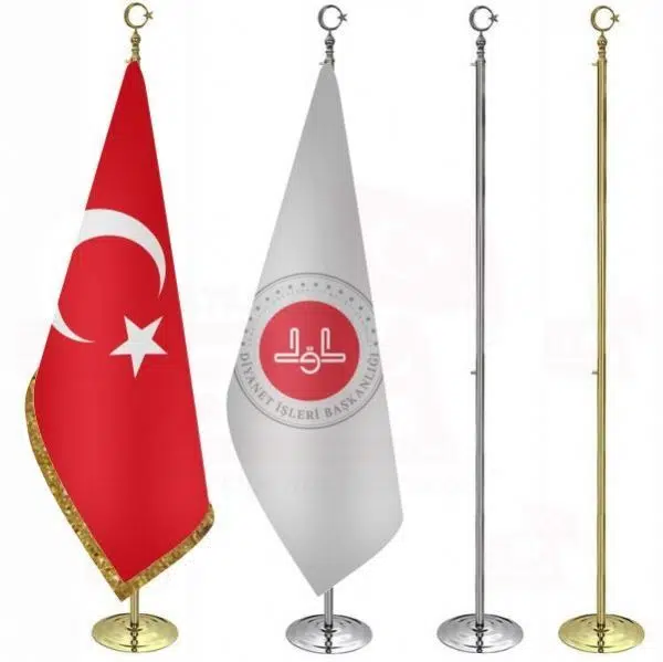 Makam Flag Diyanet and Turkish Flag 100x150 cm