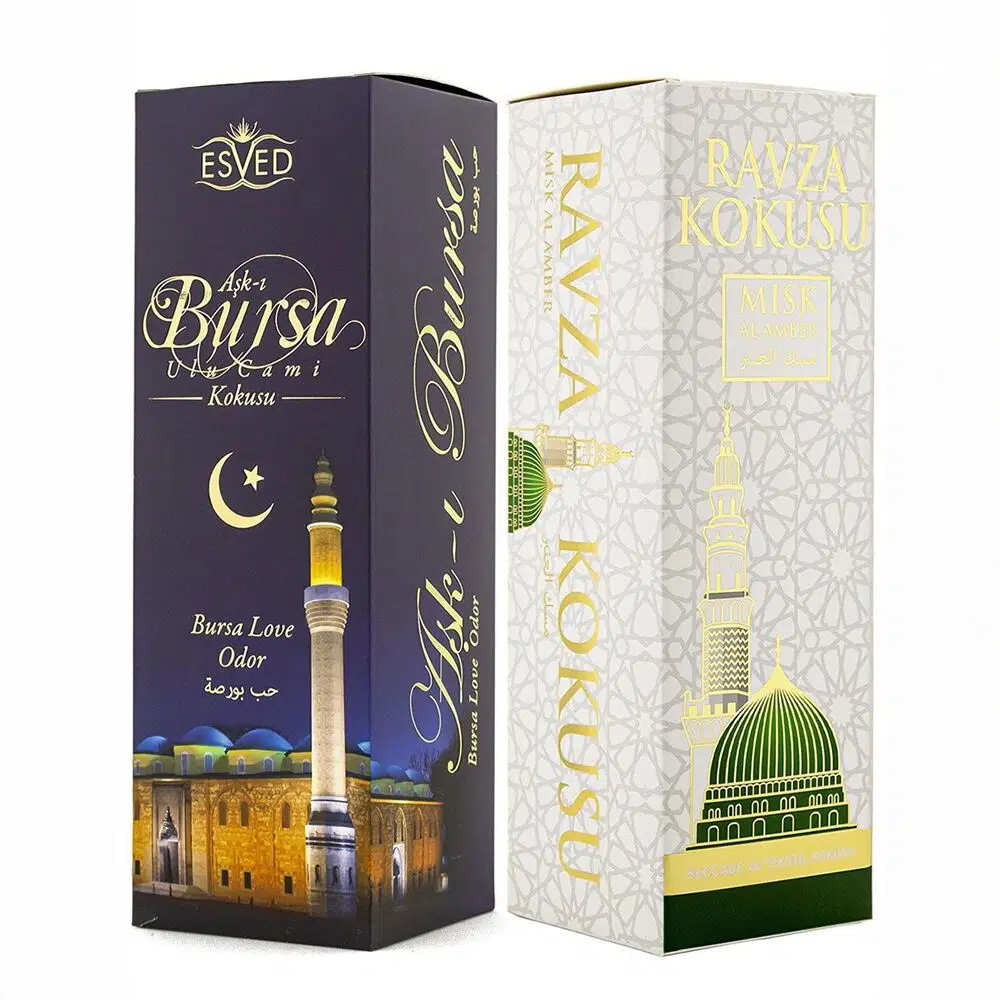 Medine Ravza Kokusu Ve Bursa Ulu Cami Kokusu Sprey 400 Ml.