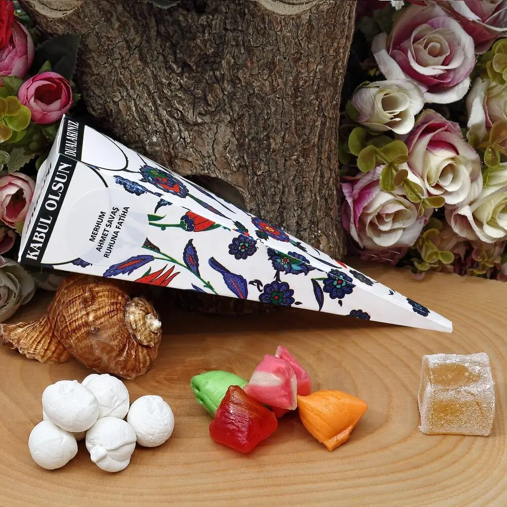 Mevlüt Şekeri Sade Lokumlu Mevlana Şekerli (70-80gr) 15cm