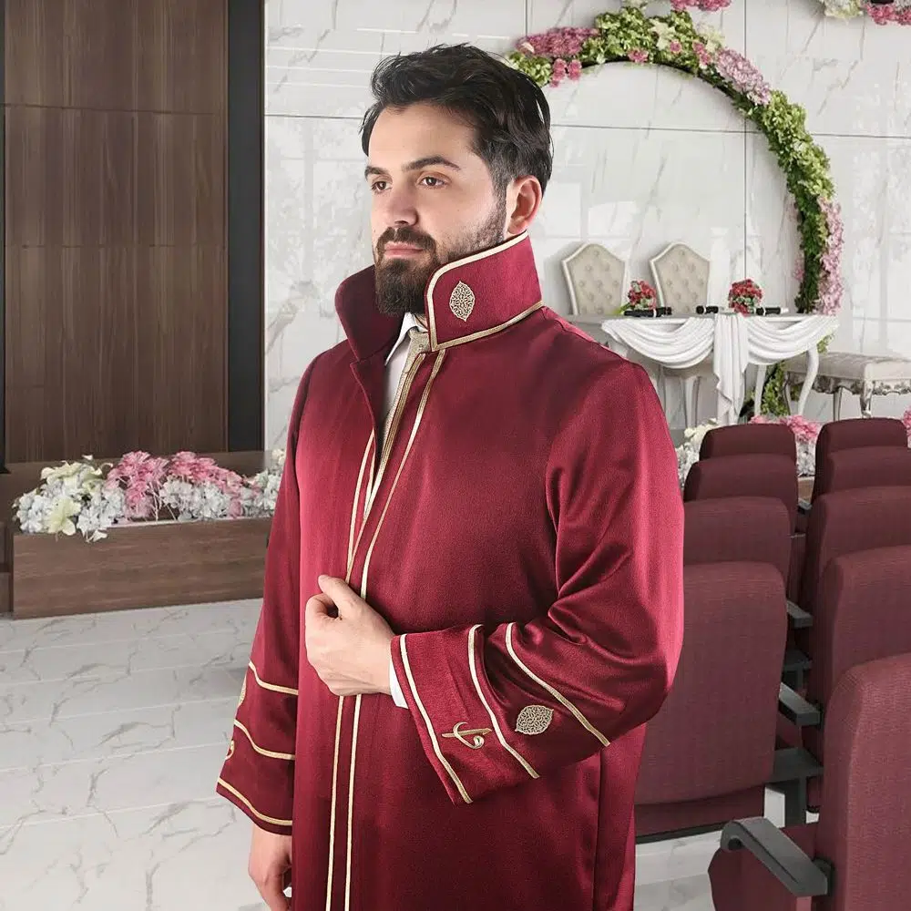 Marriage Officer Robe (Cubbe) - Burgundy