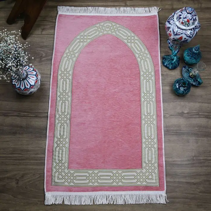 Payidar Prayer Rug Pink 65x115 cm - 320 gr