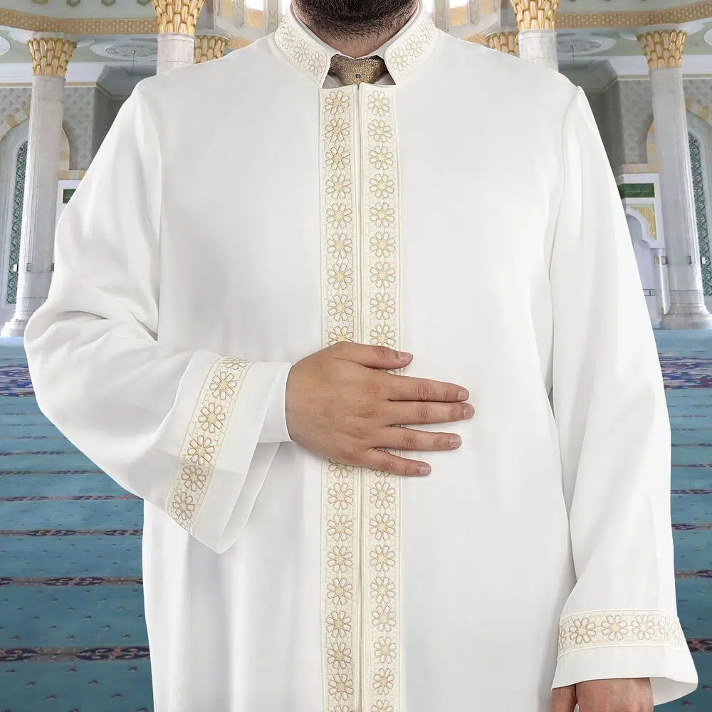 Takva Imam Robe (Cubbe) - White