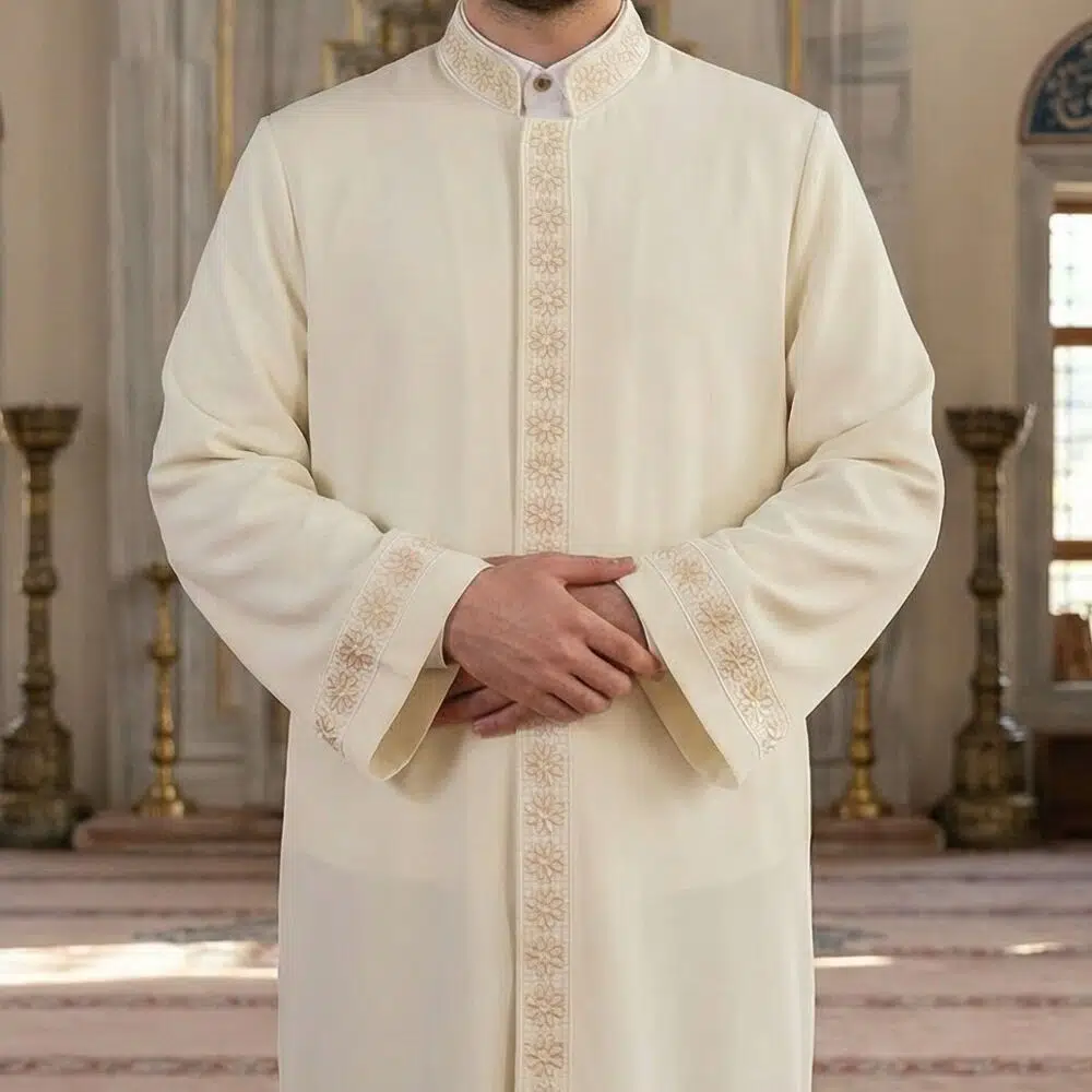 Zümra İmam Cübbesi Krem